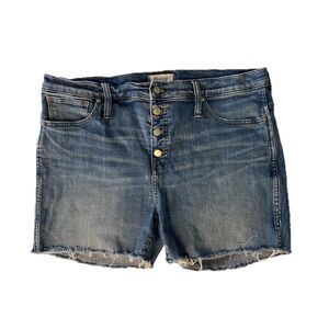 Madewell Slim Straight Jean Short 34